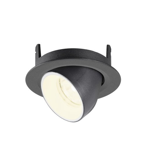 SLV NUMINOS&reg; GIMBLE XS, plafondinbouwarmatuur 4000K, 20&deg;, IP20, rond, zwar - Slv 1010063 5 rgb - 20028005
