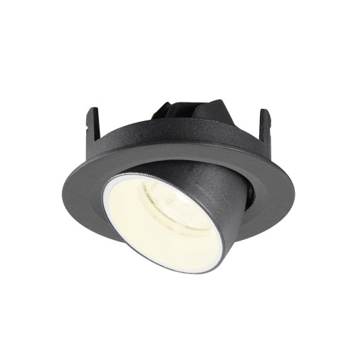SLV NUMINOS&reg; GIMBLE XS, plafondinbouwarmatuur 4000K, 20&deg;, IP20, rond, zwar - Slv 1010063 6 rgb - 20028005