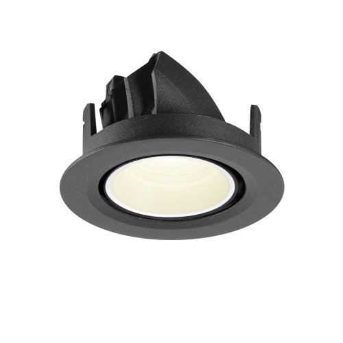 SLV NUMINOS&reg; GIMBLE XS, plafondinbouwarmatuur 4000K, 20&deg;, IP20, rond, zwar - Slv 1010063 7 rgb - 20028005