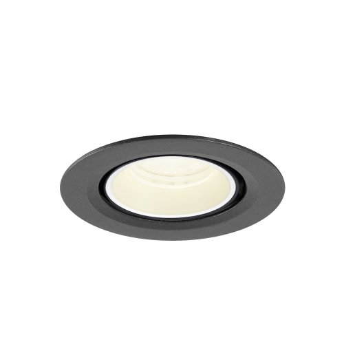 SLV NUMINOS&reg; GIMBLE XS, plafondinbouwarmatuur 4000K, 40&deg;, IP20, rond, zwar - Slv 1010066 4 rgb - 20028007