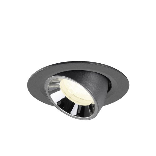 SLV NUMINOS&reg; GIMBLE XS, black/chrome recessed ceiling light 4000 K 40&deg; - Slv 1010067 3 rgb - 20172123