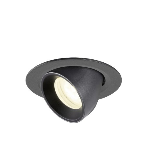SLV NUMINOS&reg; GIMBLE XS, plafondinbouwarmatuur, 4000 K, 55&deg;, IP20, rond, zw - Slv 1010068 1 h rgb - 20028008