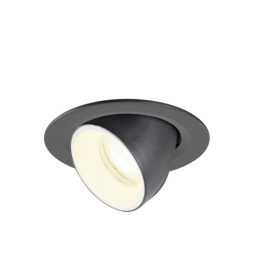SLV NUMINOS&reg; GIMBLE XS, plafondinbouwarmatuur, 4000 K, 55&deg;, IP20, rond zwa - Slv 1010069 1 h rgb - 20028009