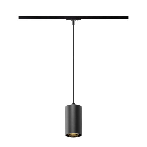 SLV ASTO TUBE, 1-pendelarmatuur, GU10, pendellengte, 250 cm, max. 10W, zwa - Slv 1010099 1 h rgb - 20028016