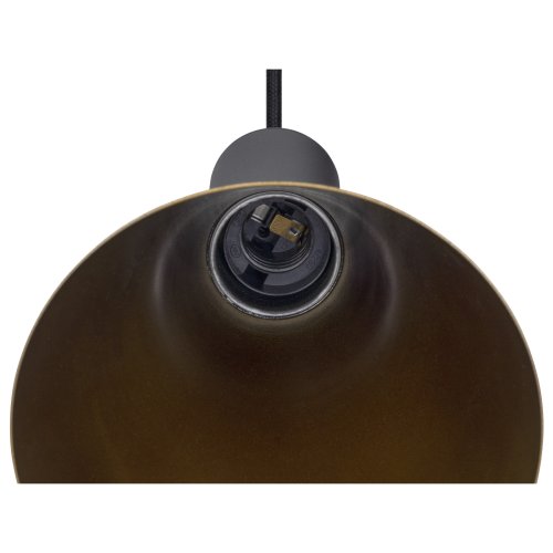SLV LALU&reg; CONE 15, lampenkap, E27 Base, Mix&Match, h: 17 cm, zwart / brons - Slv 1010285 1010084 d1 rgb - 20028013