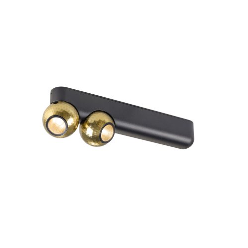 SLV DYSKO, wand- en plafondopbouwarmatuur, double, FASE, 2700K, 13W, 36&deg;,  - Slv 1010306 1 h rgb - 20028173