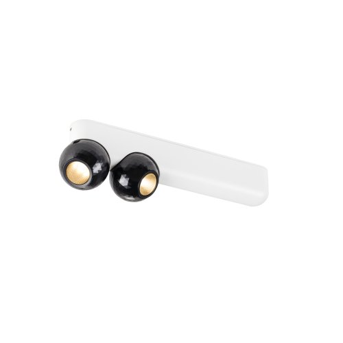 SLV DYSKO, wand- en plafondopbouwarmatuur, double, FASE, 2700K, 13W, 36&deg;,  - Slv 1010307 1 h rgb - 20208386