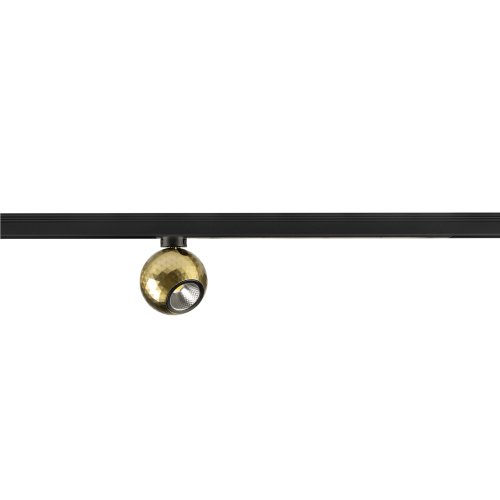 SLV DYSKO, 1~ spot, FASE, 2700K, 6,7 W, 36&deg;, zwart/goud - Slv 1010318 2 rgb - 20028177