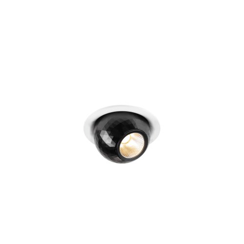 SLV DYSKO, plafondinbouwarmatuur, rond, FASE, 2700K, 6,4 W, 36&deg;, wit / zwa - Slv 1010354 1 h rgb - 20028194