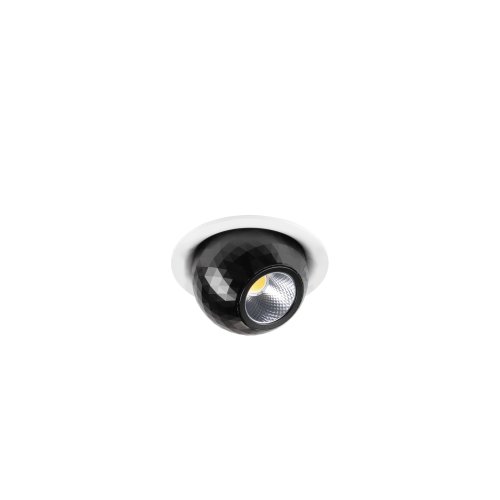 SLV DYSKO, plafondinbouwarmatuur, rond, FASE, 2700K, 6,4 W, 36&deg;, wit / zwa - Slv 1010354 2 rgb - 20028194