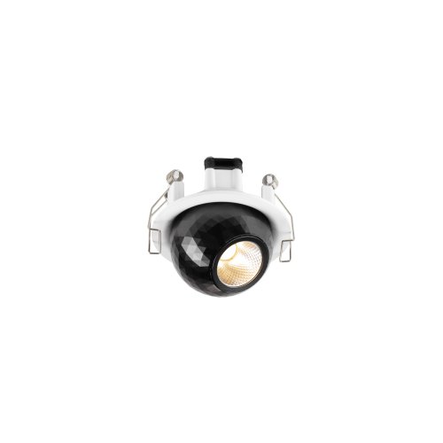 SLV DYSKO, plafondinbouwarmatuur, rond, FASE, 2700K, 6,4 W, 36&deg;, wit / zwa - Slv 1010354 3 rgb - 20028194