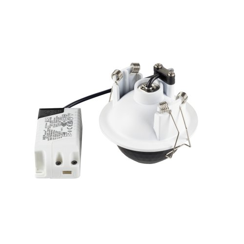 SLV DYSKO, plafondinbouwarmatuur, rond, FASE, 2700K, 6,4 W, 36&deg;, wit / zwa - Slv 1010354 4 rgb - 20028194