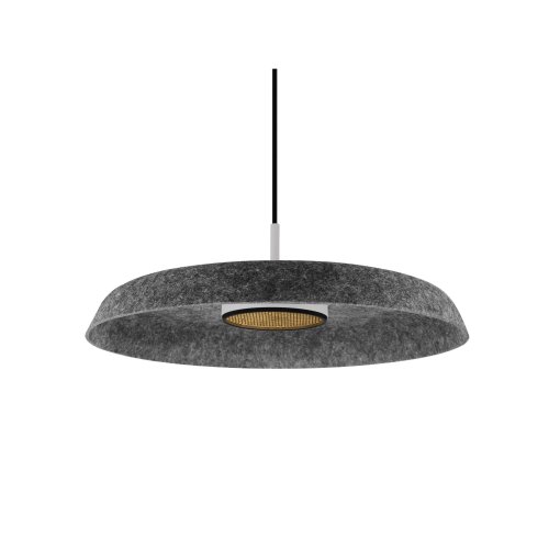 SLV GRIP! FLAT, Felt shade &Oslash;50cm x 6,2cm, antraciet - Slv 1010403 2 rgb - 20028215