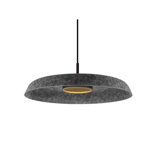 SLV GRIP! FLAT, Felt shade &Oslash;50cm x 6,2cm, antraciet - Slv 1010403 3 rgb - 20028215