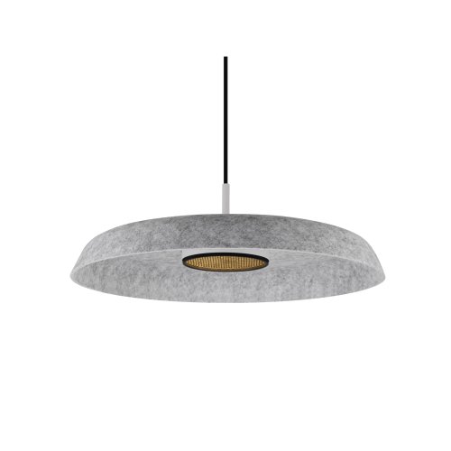 SLV GRIP! FLAT, Felt shade &Oslash;50cm x 6,2cm, grijs - Slv 1010404 2 rgb - 20028216