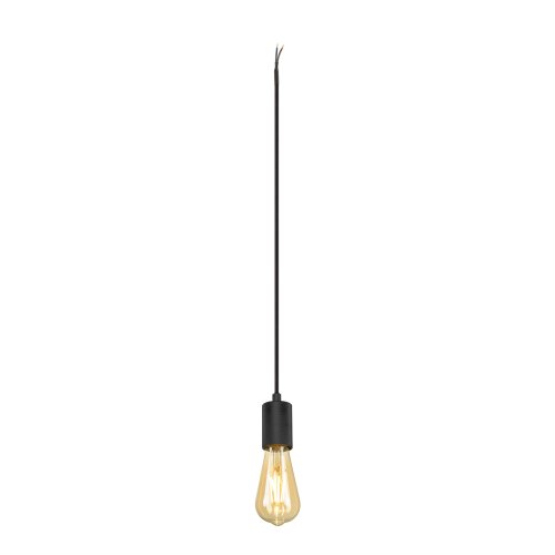 SLV FITU PD, E27, ribbed, pendelarmatuur, pendellengte 500 cm, open kabele - Slv 1010420 2 rgb - 20028228