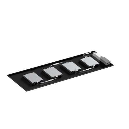 SLV PAVANNO 1200/300 45 830/840/850 BK WH UGR19 DALI - Slv 1010581 4 rgb - 20028283