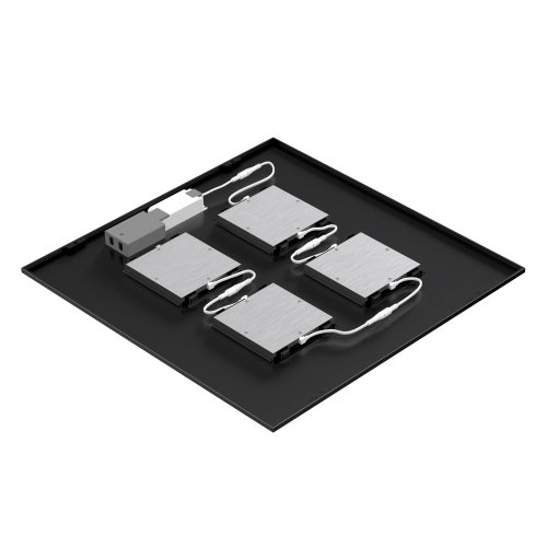 SLV PAVANNO, 600 45 830/840/850 WB BK UGR19 - Slv 1010716 3 rgb - 20028339