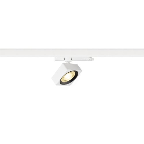 SLV EURO CUBE 2 M, 3~ Spot, rechthoekig, 3000K, 14 W, PHASE, 40&deg;, wit / zw - Slv 1010840 1 h rgb - 20202166