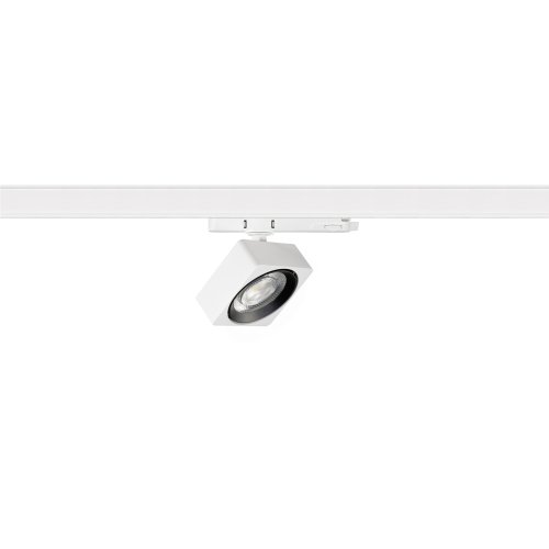SLV EURO CUBE 2 M, 3~ Spot, rechthoekig, 3000K, 14 W, PHASE, 40&deg;, wit / zw - Slv 1010840 3 rgb - 20202166