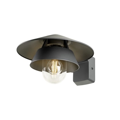 SLV SEJERO, wandlamp, E27, 1 x maximaal 15 W, antraciet - Slv 1011021 1 h rgb - 20202187