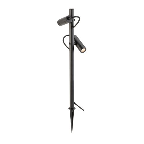 SLV HELIA SLIM Pole, dubbel, LED-buitenlamp, IP65, 2200 K, zwart - Slv 1011033 2 rgb - 20196360