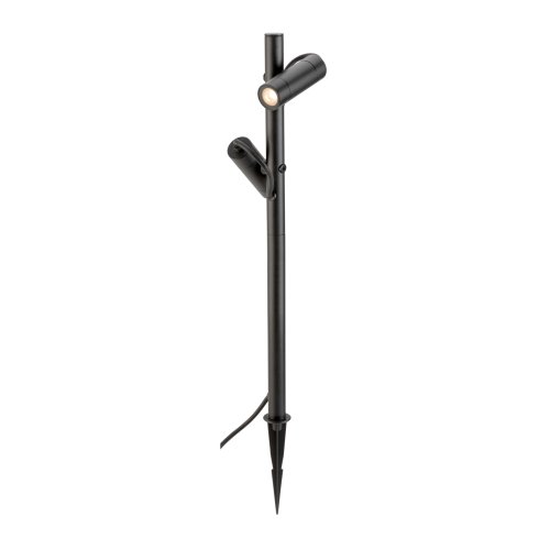 SLV HELIA SLIM Pole, dubbel, LED-buitenlamp, IP65, 2200 K, zwart - Slv 1011033 4 rgb - 20196360