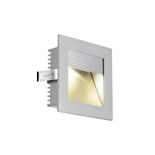 SLV FRAME CURVE LED inbouwarmatuur , rechthoekig, zilvergrijs, warm witte  - Slv 111292 2 rgb - 20028444