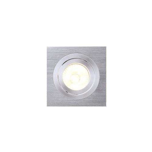 SLV NEW TRIA I MR16 downlight, vierkant, geborsteld aluminium , max. 50 W, - Slv 111351 3 rgb - 20028445