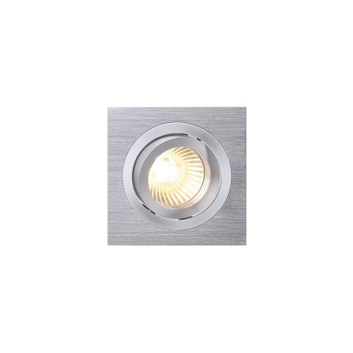 SLV NEW TRIA I GU10 downlight, vierkant, geborsteld aluminium , max. 50 W, - Slv 111361 3 rgb - 20028447