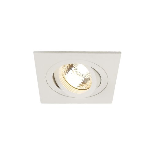 SLV NEW TRIA I GU10 downlight, vierkant, mat wit, max. 50 W, incl. klemver - Slv 111721 1 h rgb - 20028457