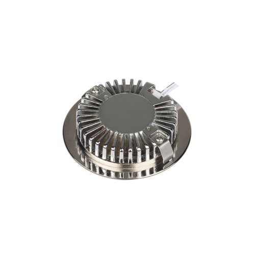 SLV Downlight DL 126 LED, rond, geborsteld metaal, 2700 K - Slv 112165 2 rgb - 20208413