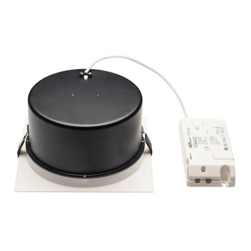 SLV VERLUX, inbouwarmatuur, led, 3000K, mat wit, L/B/D 19/19/10 cm, 28W - Slv 112702 2 rgb - 20208415