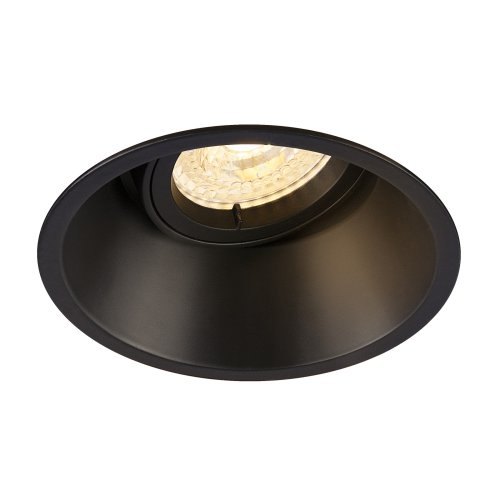 SLV HORN-T inbouwarmatuur, mat zwart, GU10, max. 50 W - Slv 113140 1 h rgb - 20211174
