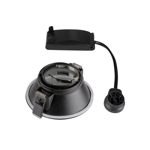 SLV HORN-O inbouwarmatuur, mat zwart, GU10, max. 50 W - Slv 113160 2 rgb - 20028483
