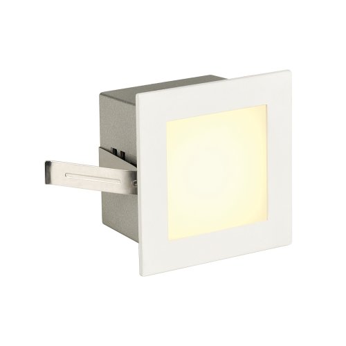 SLV FRAME BASIC LED inbouwarmatuur , rechthoekig, mat wit, warm witte led - Slv 113262 3 rgb - 20208419