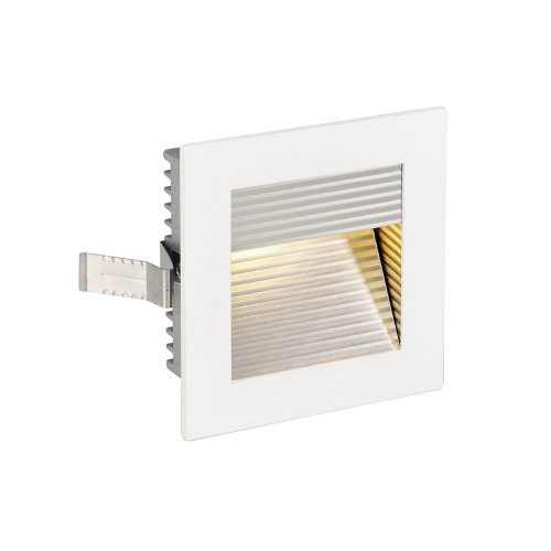 SLV FRAME CURVE LED inbouwarmatuur , rechthoekig, mat wit, warm witte led - Slv 113292 3 rgb - 20028488
