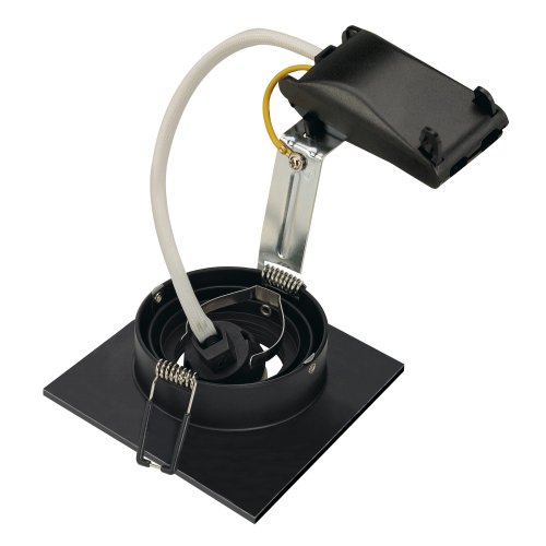 SLV NEW TRIA XL SQUARE GU10 downlight, mat zwart, max. 50 W, incl. spiraal - Slv 113450 2 rgb - 20028492