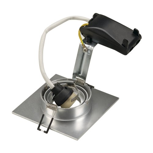 SLV NEW TRIA XL SQUARE GU10 downlight, geborsteld aluminium, max. 50 W, in - Slv 113456 2 rgb - 20028494