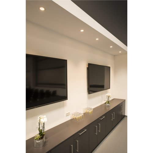 SLV NEW TRIA 68 GU10 ROUND, downlight, mat wit, max. 50 W, incl. spiraalve - Slv 113461 a1 rgb - 20028496