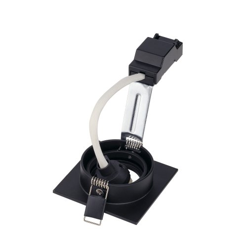 SLV NEW TRIA 68 GU10 SQUARE downlight, mat zwart, max. 50 W, incl. spiraal - Slv 113470 2 rgb - 20028498