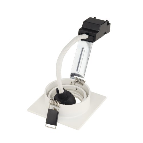 SLV NEW TRIA 68 GU10 SQUARE downlight, mat wit, max. 50 W, incl. spiraalve - Slv 113471 2 rgb - 20028499
