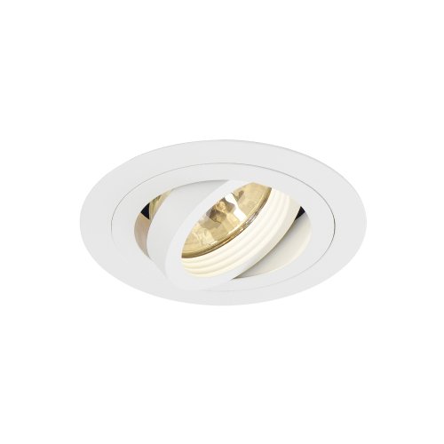 SLV NEW TRIA MR16 ROUND downlight, mat wit, max. 50 W, incl. spiraalveerkl - Slv 113500 1 h rgb - 20208420