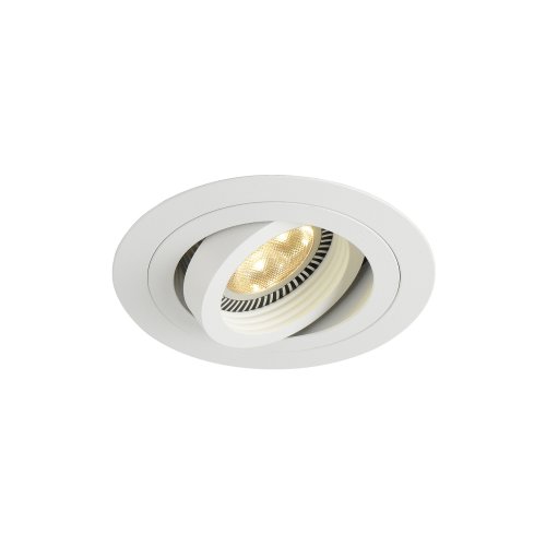 SLV NEW TRIA MR16 ROUND downlight, mat wit, max. 50 W, incl. spiraalveerkl - Slv 113500 4 rgb - 20208420