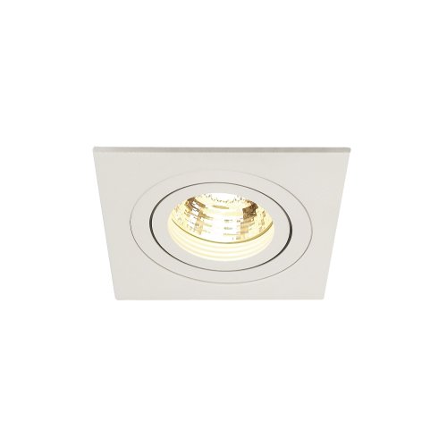 SLV NEW TRIA I GU10 downlight, vierkant, mat wit, max. 50 W, incl. spiraal - Slv 113511 3 rgb - 20028508