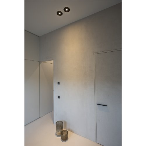 SLV NEW TRIA ES111 ROUND inbouwarmatuur, mat zwart, max. 75 W, incl. klemv - Slv 113550 a1 h rgb - 20028512