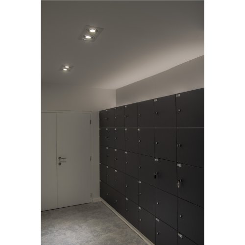 SLV NEW TRIA ES111 SQUARE inbouwarmatuur, wit, GU10, max. 2x75 W, incl. kl - Slv 113841 a1 h rgb - 20208423