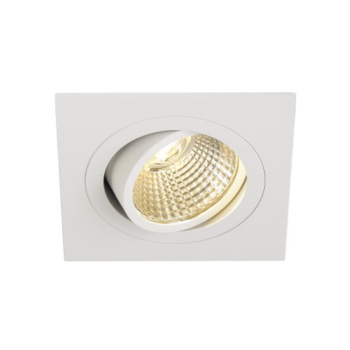 SLV NEW TRIA LED DL SQUARE Set, downlight, mat wit, 6 W, 38&deg;, 2700 K, incl - Slv 113881 1 h rgb - 20208426