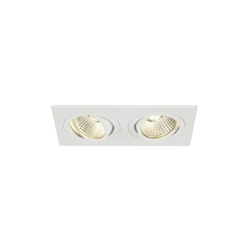 SLV NEW TRIA II LED DL SQUARE Set, mat wit, 2x6 W, 38&deg;, 2700 K, incl. driv - Slv 113891 1 h rgb - 20208429