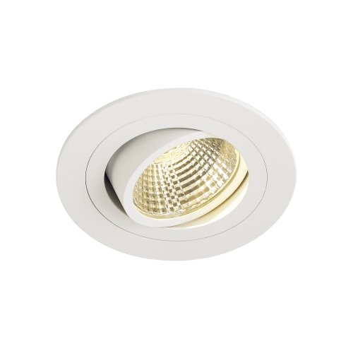 SLV NEW TRIA LED DL ROUND Set, downlight, mat wit, 8W, 38&deg;, 3000 K, incl.  - Slv 113901 1 h rgb - 20208430